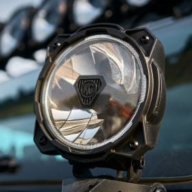 6" Pro6 Gravity® LED - Pillar Mount - 2-Light System - SAE/ECE - 20W Driving Beam - 07-18 Jeep JK - Image 2
