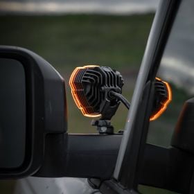 FLEX ERA® 3 - 2-Light System - Pillar Mount - 40W Combo Beam - for Jeep JK - Image 2