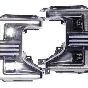 MORIMOTO 20-22 SUPER DUTY XB HYBRID LED HEADLIGHTS (PAIR / ASM)