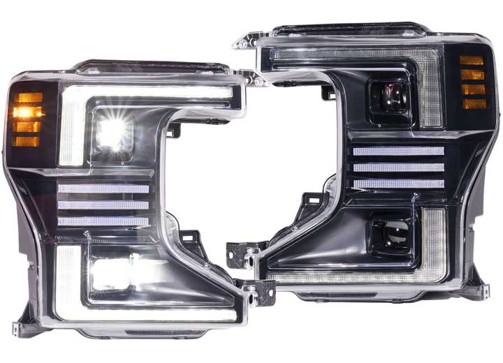 MORIMOTO 20-22 SUPER DUTY XB HYBRID LED HEADLIGHTS (PAIR / ASM)