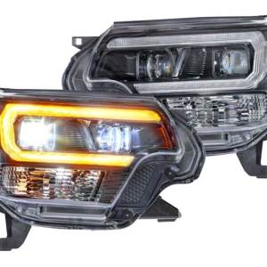 MORIMOTO 12-15 TACOMA XB HYBRID LED HEADLIGHTS DRL VERSION PAIR AMBER