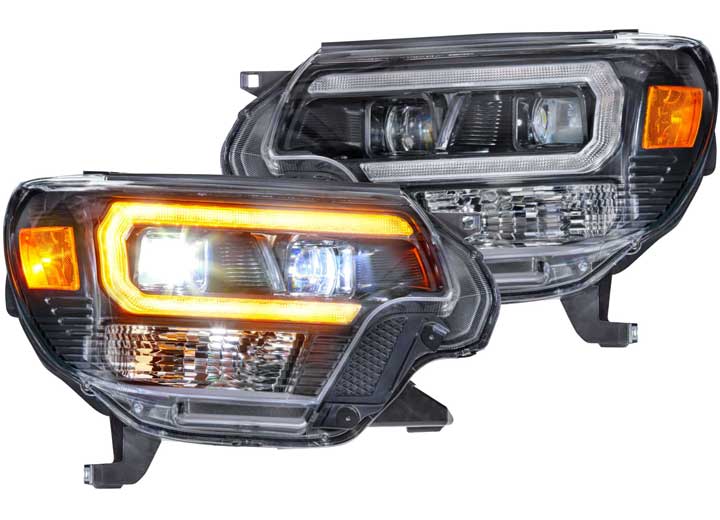 MORIMOTO 12-15 TACOMA XB HYBRID LED HEADLIGHTS DRL VERSION PAIR AMBER