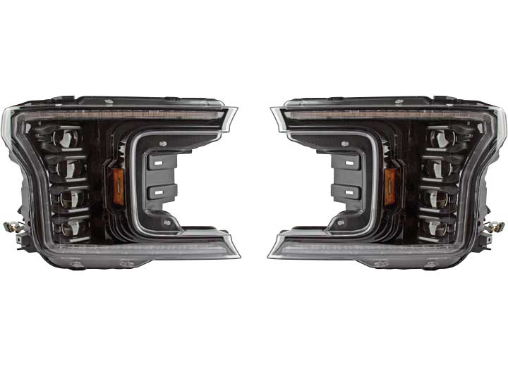 MORIMOTO 18-C F150 XB HYBRID LED HEADLIGHTS (SET/SMOKED)