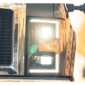 MORIMOTO 08-10 F250/F350 XB HYBRID LED HEADS(PAIR/ASM)