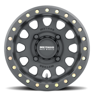 MR401 UTV BEADLOCK 15X10 6+4/+25MM 5-114.3 72MM MATTE BLACK W/ BH-H24100