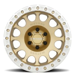 MR105 V3 17X9 -38MM 5-127 71.5MM GOLD W/ BH-H24125
