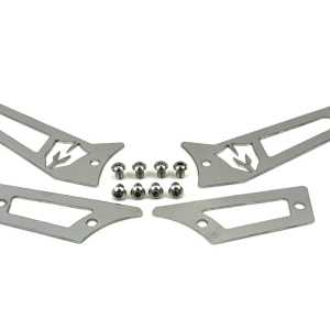 McGaughys Replacement Stainless Steel Badges for Upper Control Arms 2007-2018 GM Truck 1500