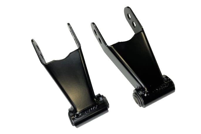 McGaughys Drop Shackles 2020-2024 GM 2500/3500 Trucks 2WD/4WD 1″-2″ Drop