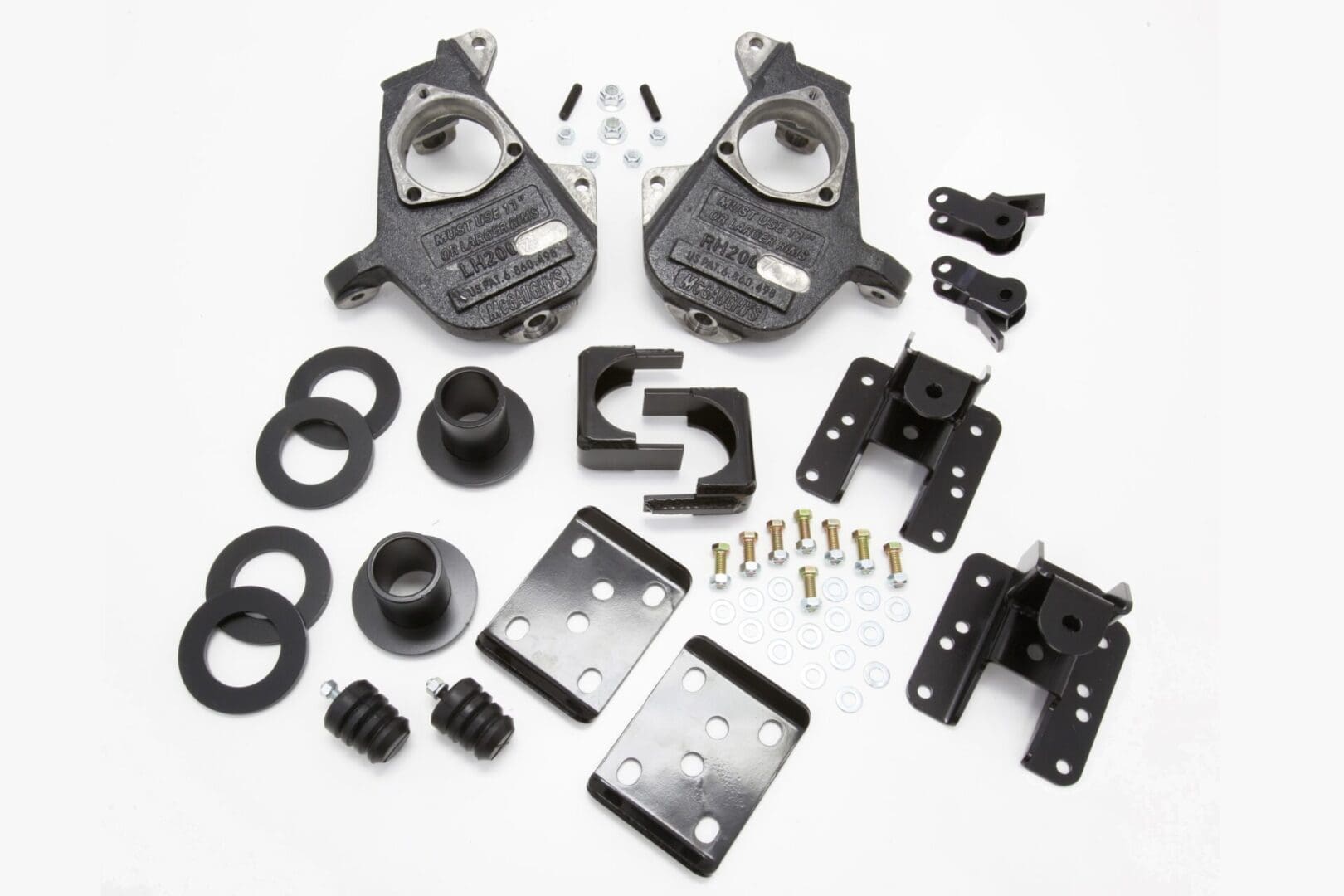 McGaughys 3″/5″, 4″/6″ Lowering Kit 2007-2013 GM 1500 Trucks 2WD