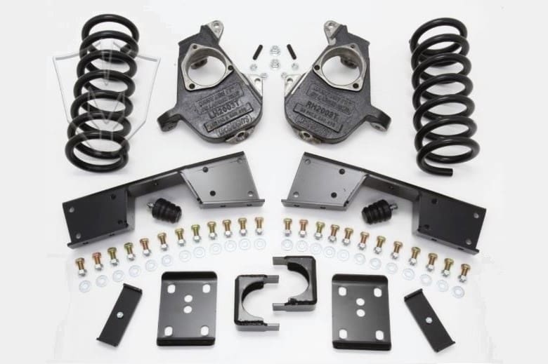 McGaughys 4″/6″ Lowering Kit 2001-2006 GM 1500 Trucks 17″+ Wheels Ext/Crew Cab 2WD