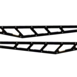 McGaughys Billet Face Plates (fits Traction Bars) 2019-2025 GM 1500 Truck