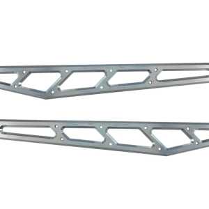 McGaughys Billet Face Plates (fits Compression Struts) 2020-2025 GM 2500/3500 Truck RAW