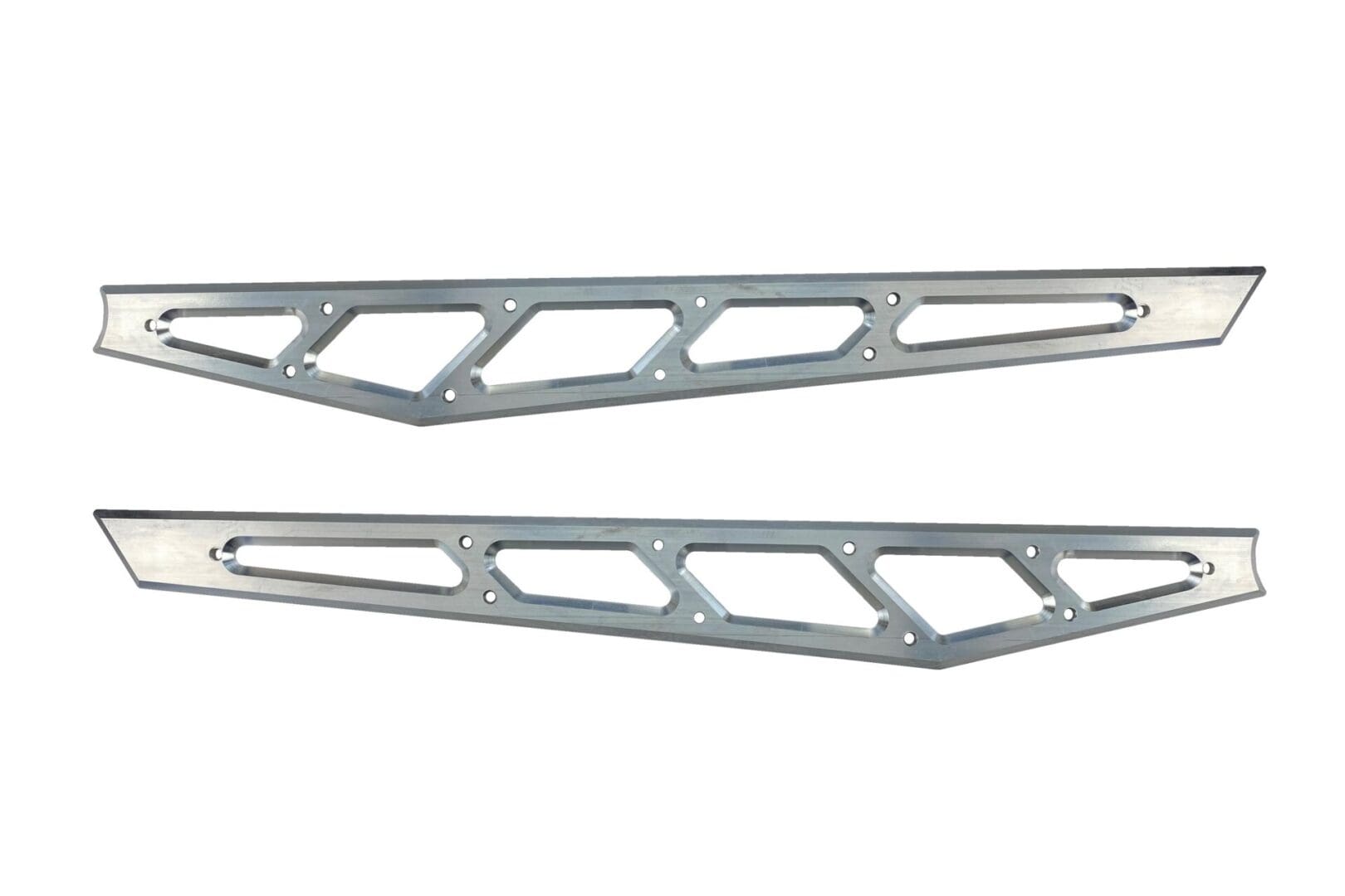 McGaughys Billet Face Plates (fits Compression Struts) 2020-2025 GM 2500/3500 Truck RAW