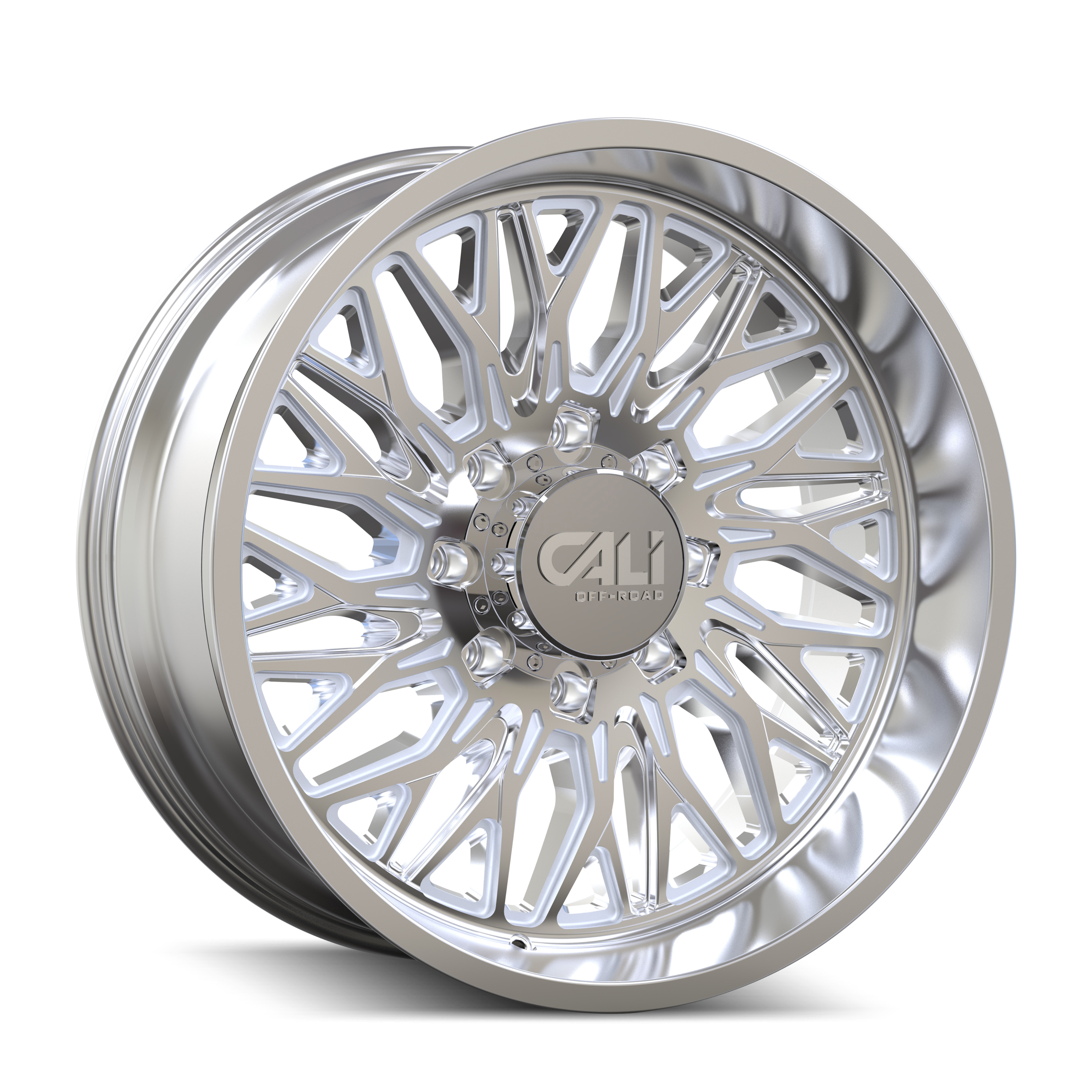CALI OFF-ROAD CRUSHER 9118 POLISHED 22X10 8-170 -19MM 125.2MM