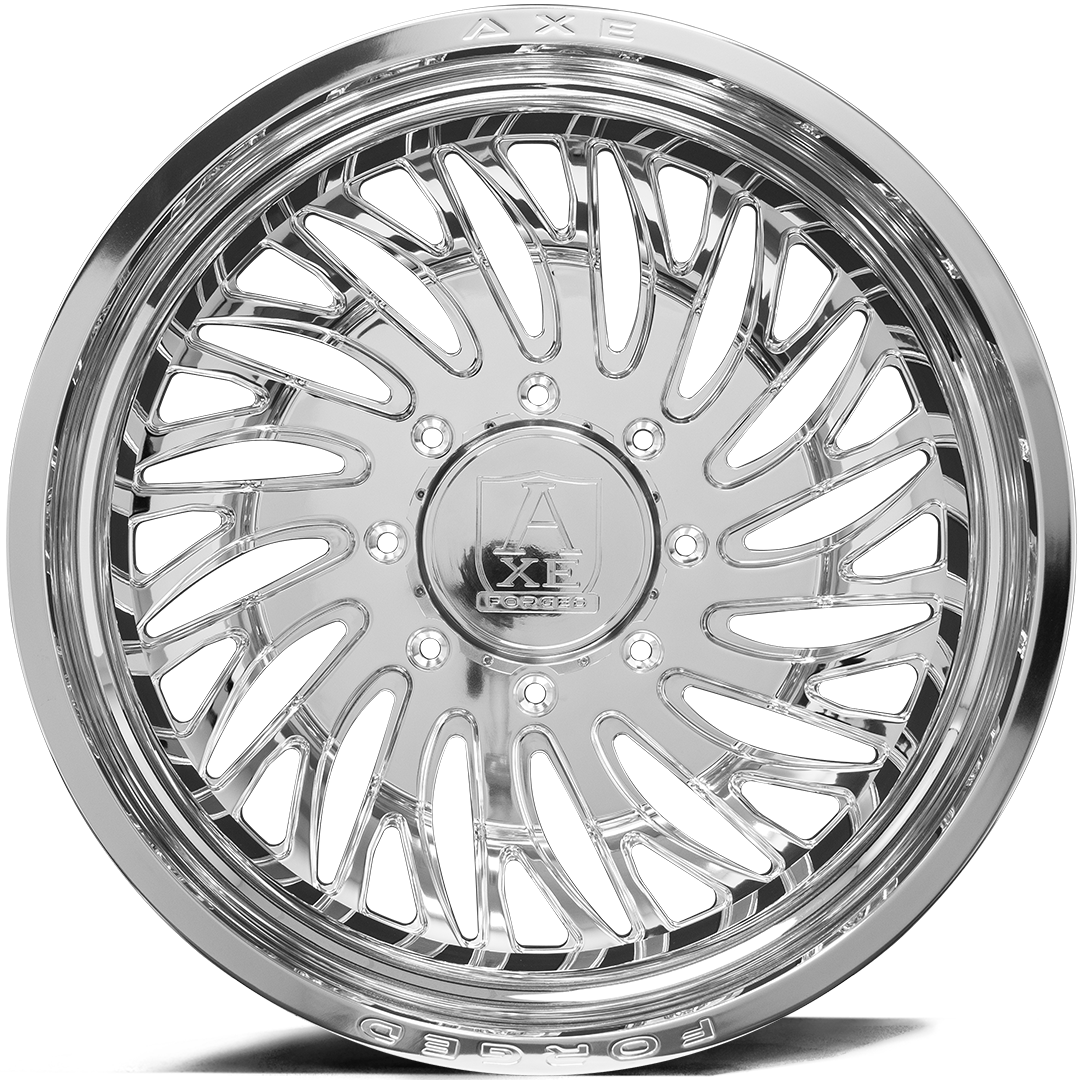 AF10 DUALLY (front left) FULLY POLISHED 26X8.25 8-210 -146,+168MM 154.2MM - Image 9
