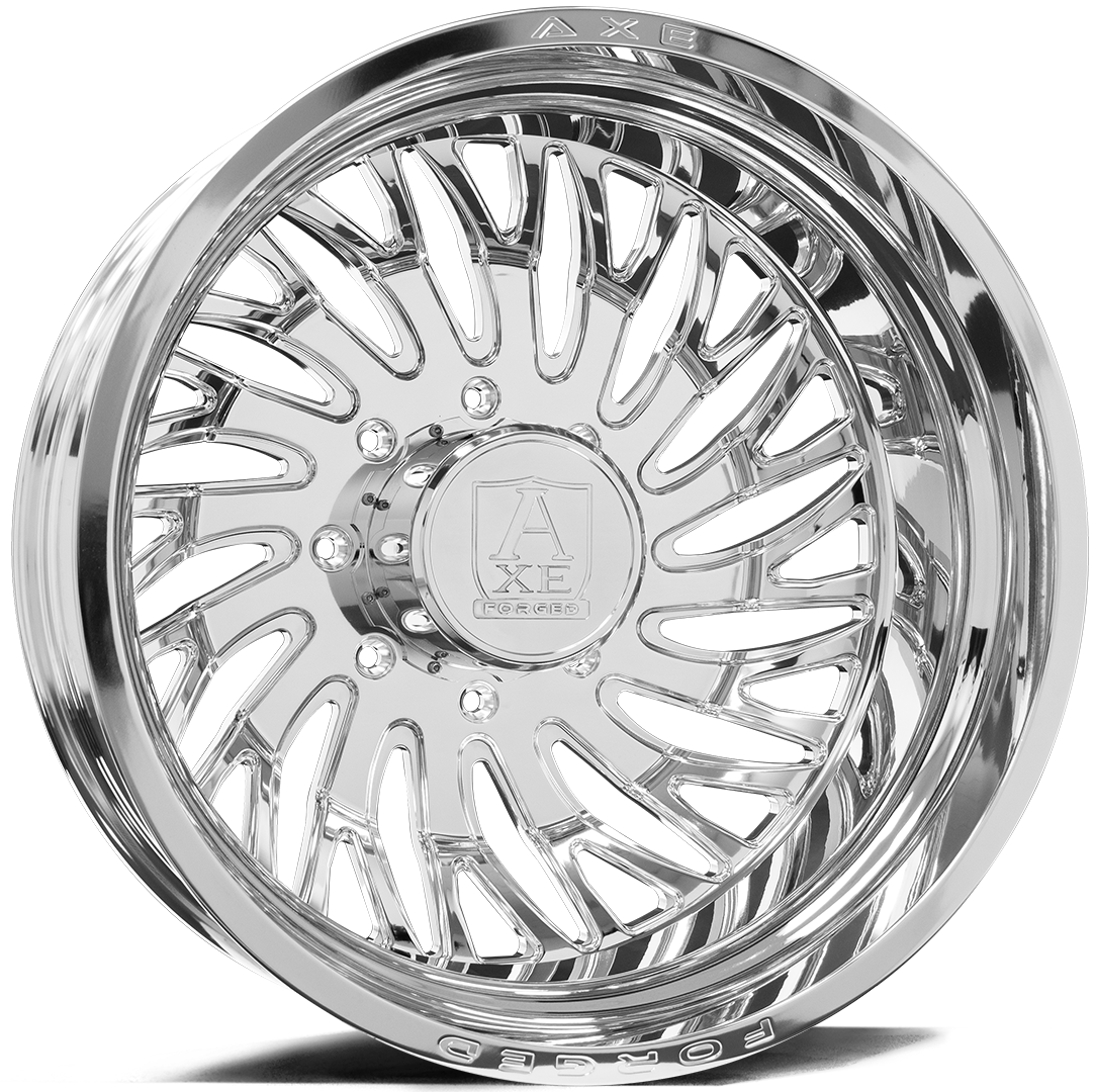 AF10 DUALLY (front left) FULLY POLISHED 26X8.25 8-210 -146,+168MM 154.2MM - Image 7