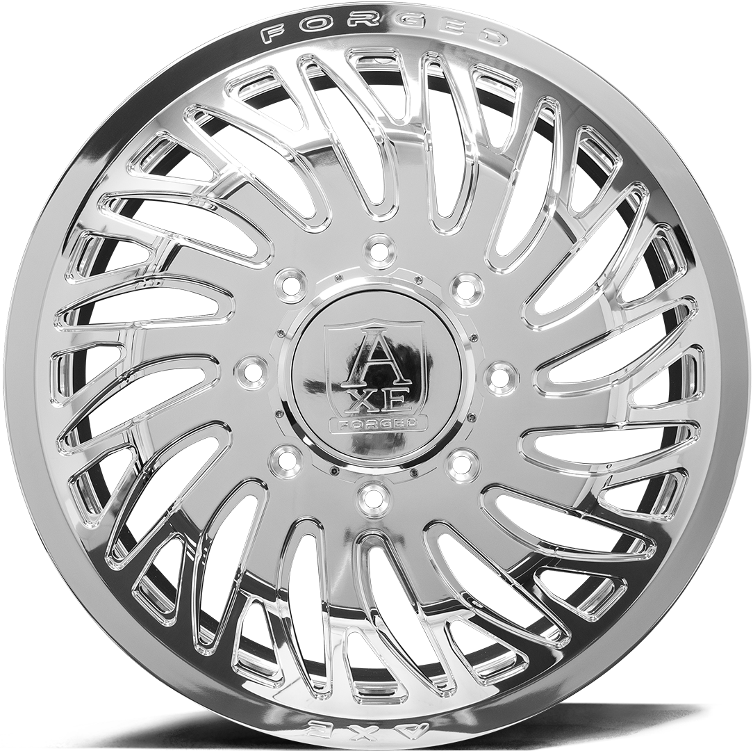 AF10 DUALLY (front left) FULLY POLISHED 26X8.25 8-210 -146,+168MM 154.2MM - Image 5