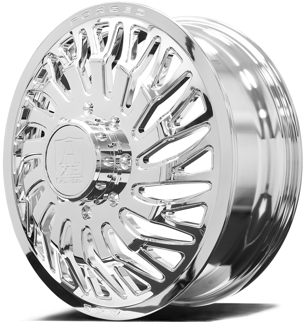 AF10 DUALLY (front left) FULLY POLISHED 26X8.25 8-210 -146,+168MM 154.2MM - Image 8