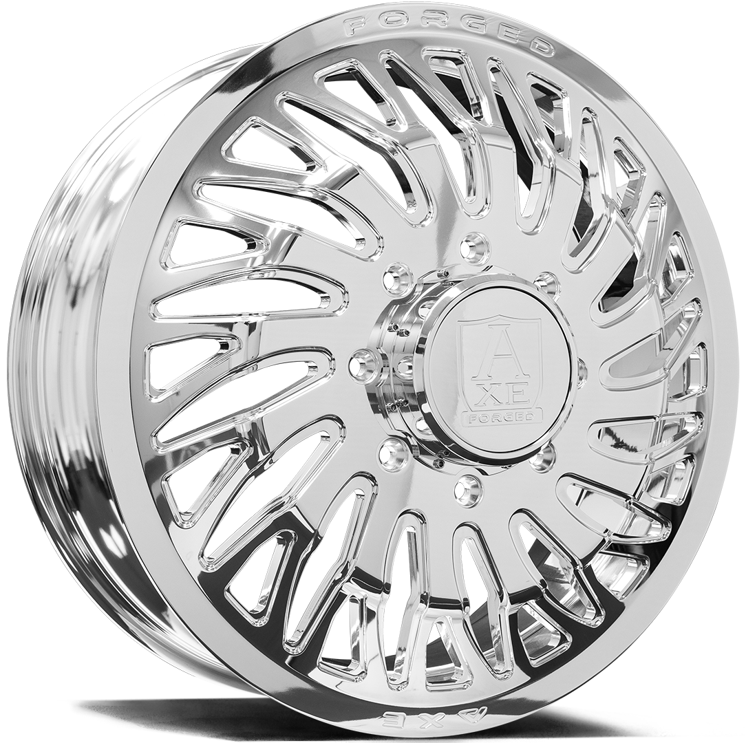 AF10 DUALLY (front left) FULLY POLISHED 26X8.25 8-210 -146,+168MM 154.2MM - Image 3