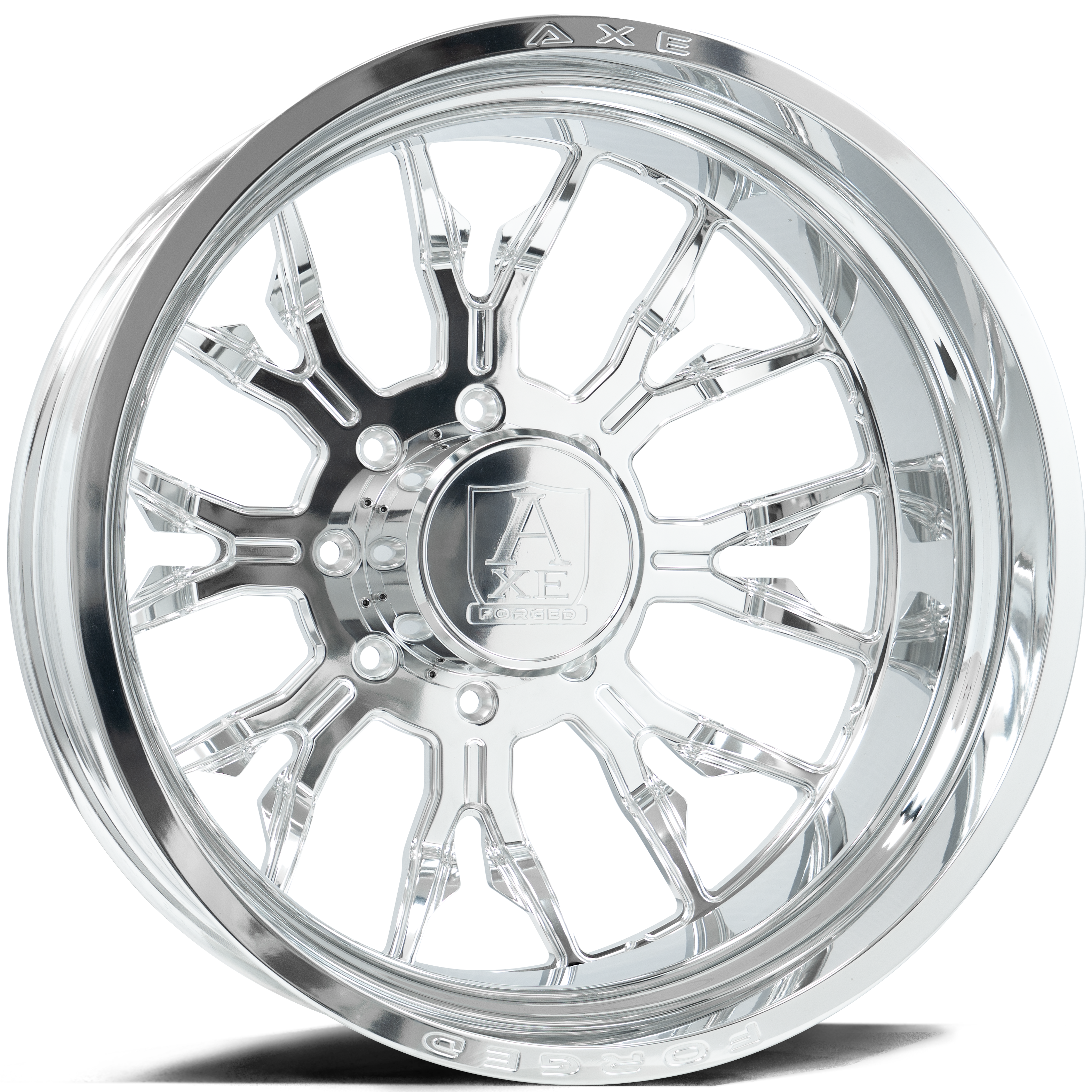 AF6 DUALLY (front) FULLY POLISHED 24X8.25 8-210 -146,+168MM 154.2MM - Image 9