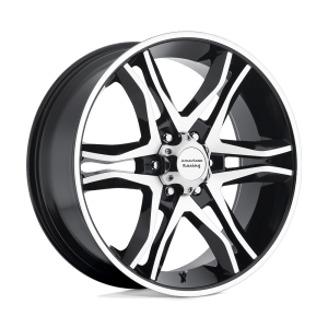AMERICAN RACING AR893 MAINLINE 17X8 6X5.5 G-BLK/MCH +25M