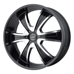 AMERICAN RACING AR894 18X8 5X120 G-BLK/MCH +35MM 72.6CB
