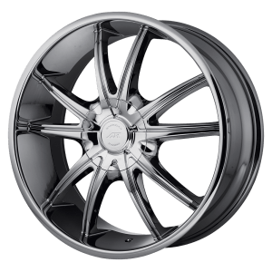 AMERICAN RACING AR897 18X8 5X5 BRIGHT PVD +38MM