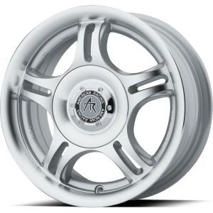 AMERICAN RACING AR95T 18X8 5X4.5/4.75 SLV/MCH +30MM