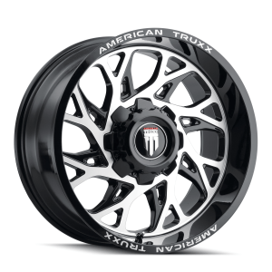 AMERICAN TRUXX DESTINY AT1913 GLOSS BLACK MILLED 22X12 5-127/5-139.7 -44MM 87.1MM