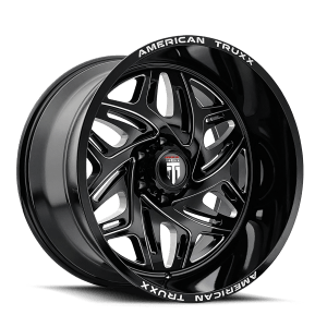 AMERICAN TRUXX EUPHORIA AT1914 BLACK MILLED 20X9 6-135 0MM 87.1MM