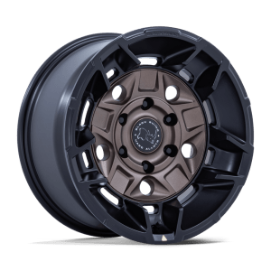 BLACK RHINO HARD ALLOYS GUARD 17X8.5 5X5 71.5 +0 B-BRNZ M-BLK