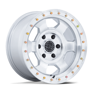 BLACK RHINO HARD ALLOYS TROOPER 17X8.5 6X5.5 106 +25 G-SLV MCH