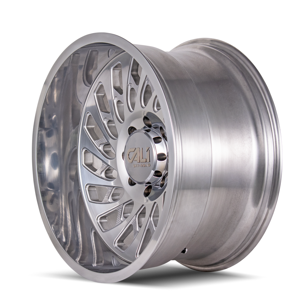 CALI OFF-ROAD SWITCHBACK 9108 POLISHED 24X12 5-139.7 -51MM 87.1MM - Image 2