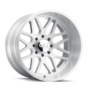 CALI OFF-ROAD INVADER 9115 BRUSHED & CLEAR COATED 20X12 6-139.7 -51MM 106.1MM