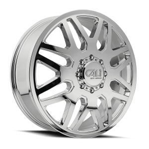 CALI OFF-ROAD-OFFROAD INVADER DUALLY 9115D CHROME 24X8.25 8-200 -232MM 142MM