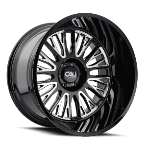 CALI OFF-ROAD VERTEX 9116 BLACK MILLED 26X14 6-139.7 -76MM 106MM