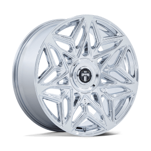 DUB 1PC ANOMALY 22X9 5X115/120 74 +15 CHROME