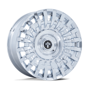 DUB 1PC HONCHO 22X9 5X115/120 74 +15 CHROME