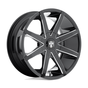 DUB 1PC PUSH 24X9.5 6X135/5.5 87.1 NBL +25
