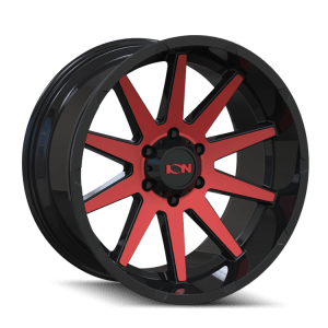 ION 143 GLOSS BLACK RED MACHINED 18X9 6-139.7 0MM 106MM