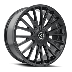 KRAZE DOUBLE DOWN KR185 GLOSS BLACK 18X8 5x112/5x120 40MM 74.1MM