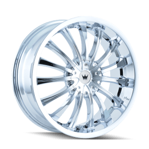 MAZZI HYPE 351 CHROME 20X8.5 5-105/5-114.3 35MM 72.62MM