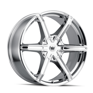 MAZZI STILTS 371 CHROME 24X9.5 6-135/6-139.7 30MM 106MM