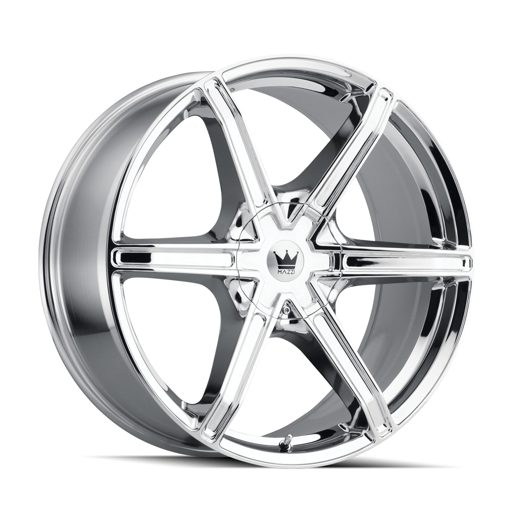 MAZZI STILTS 371 CHROME 18X8 6-120/6-132 30MM 74.5MM