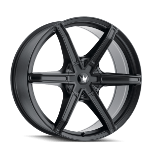 MAZZI STILTS 371 MATTE BLACK 24X9.5 6-135/6-139.7 30MM 106MM
