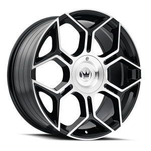 MAZZI LIBRA 379 GLOSS BLACK MACHINED 20X8.5 5-108/5-114.3 35MM 72.6MM