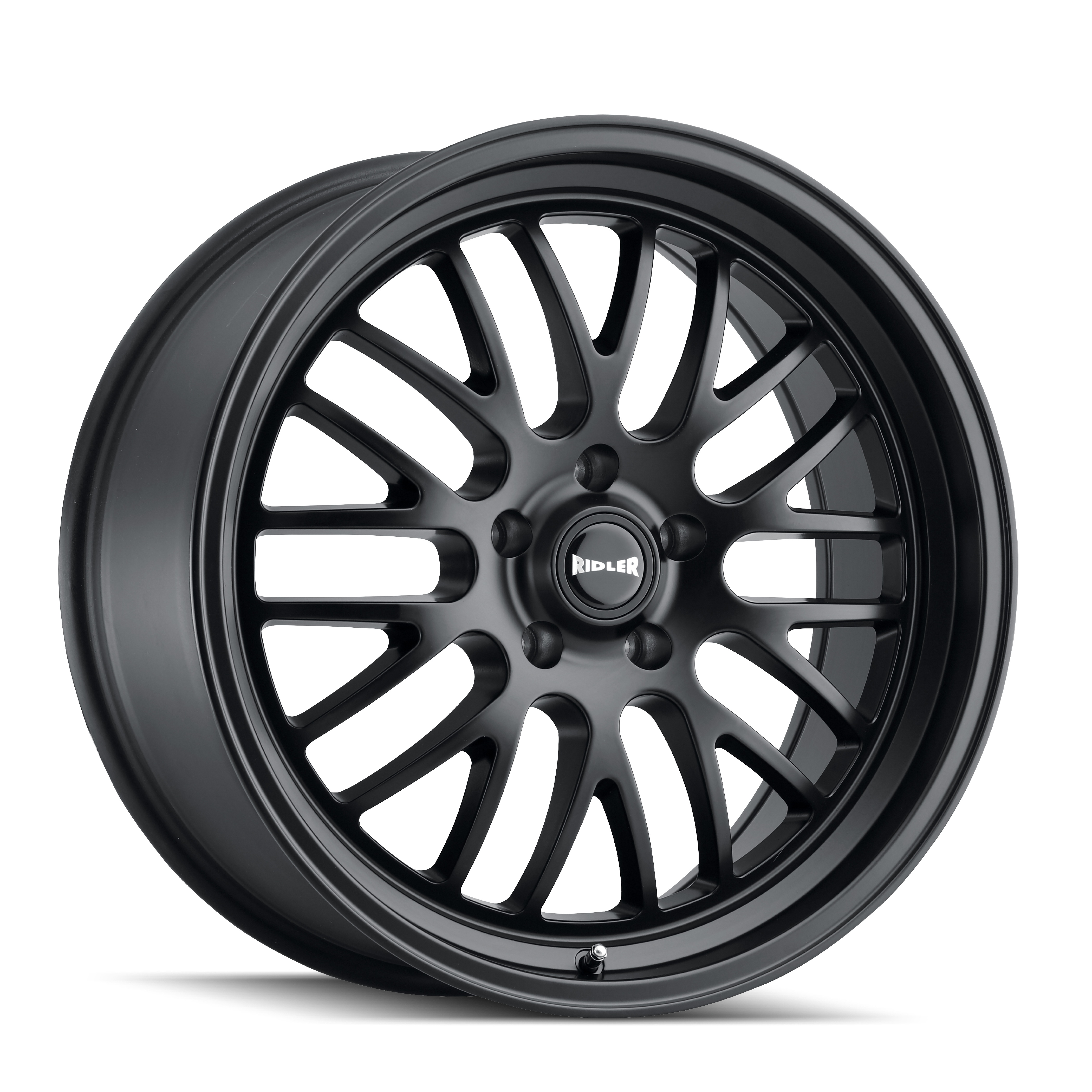 RIDLER 607 MATTE BLACK 20X10.5 5-115 25MM 72.62MM