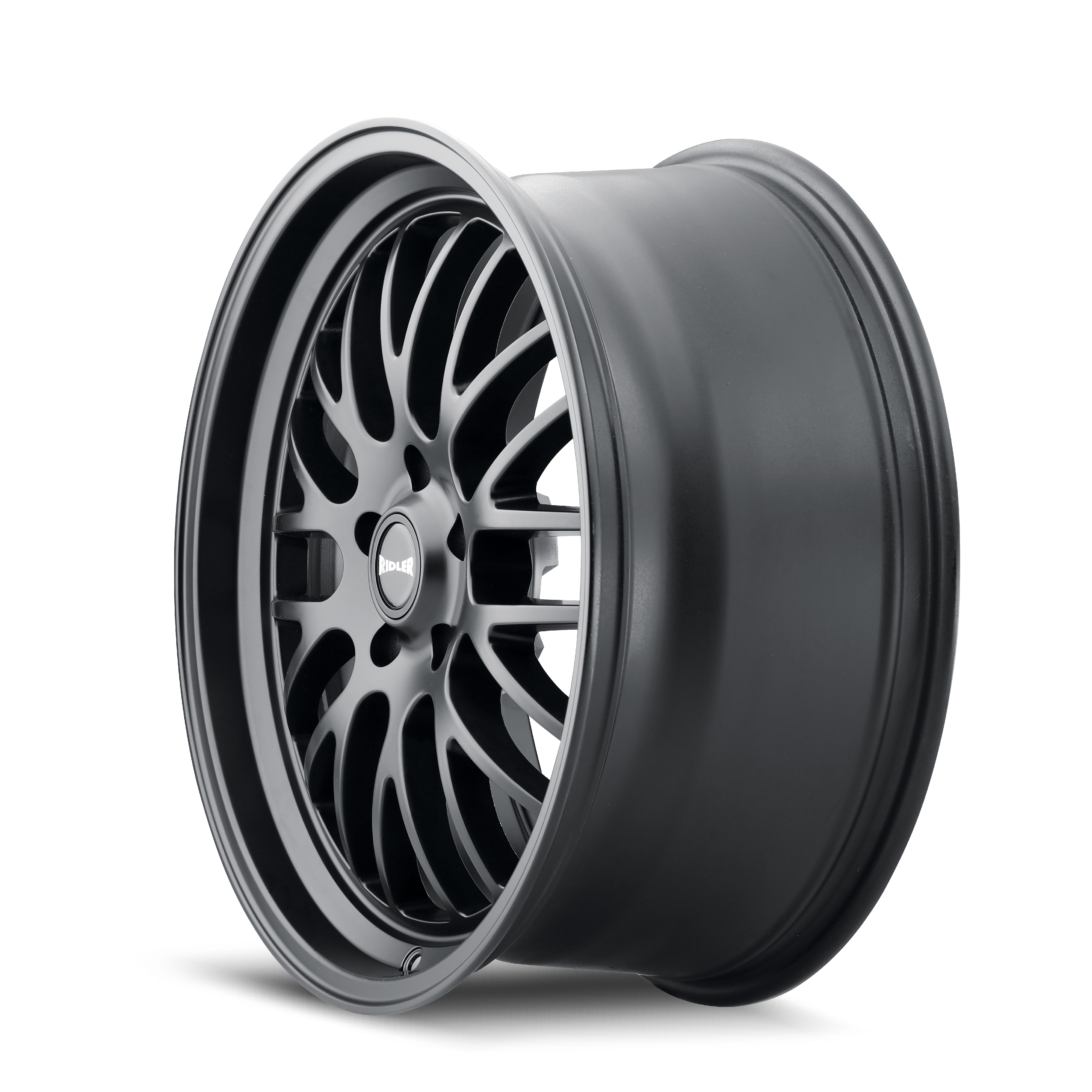 RIDLER 607 MATTE BLACK 20X10.5 5-115 25MM 72.62MM - Image 2