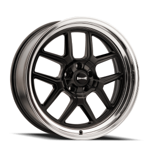 RIDLER 610 MATTE BLACK POLISHED 20X8.5 5-127 0MM 83.82MM