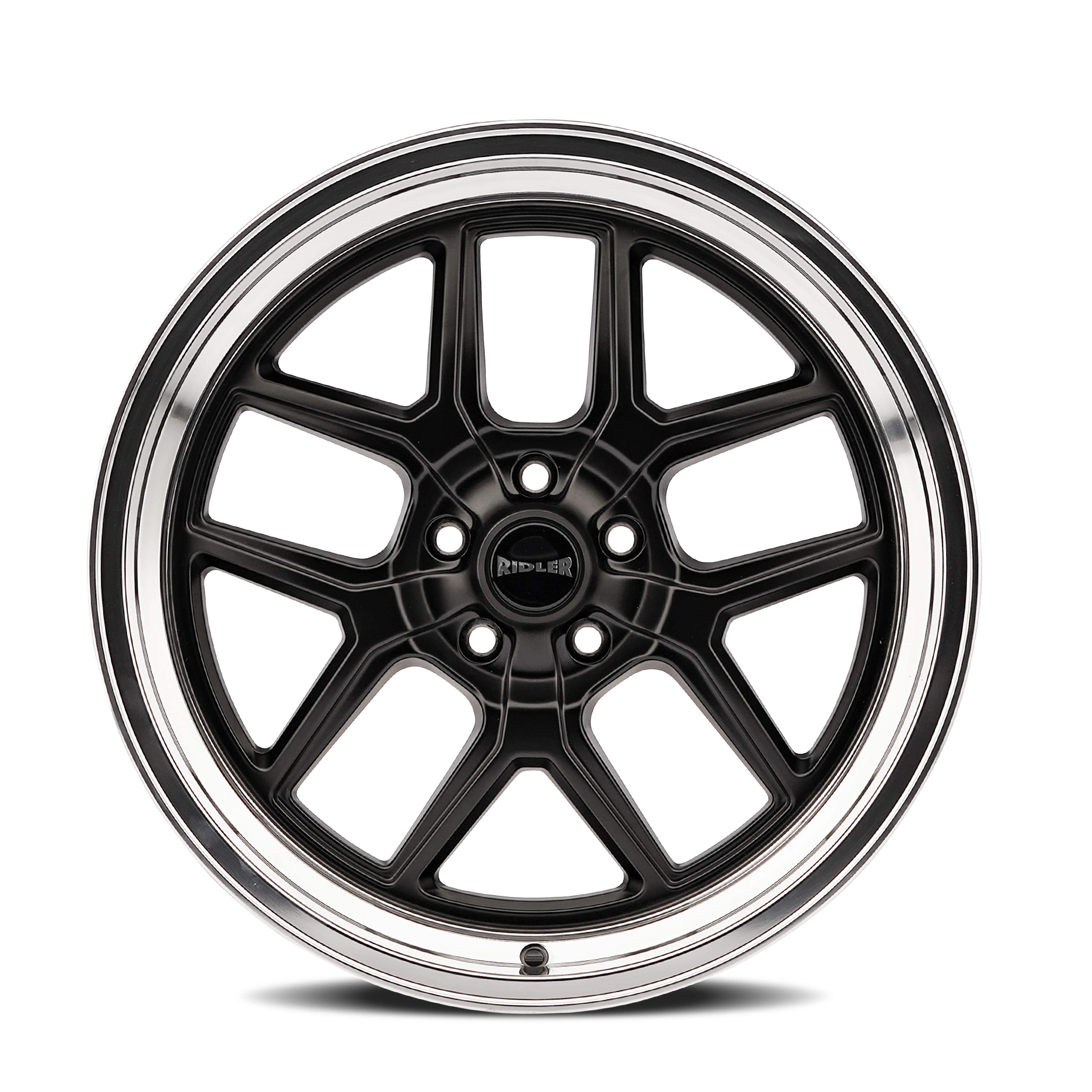 RIDLER 610 MATTE BLACK POLISHED 20X8.5 5-120.65 0MM 83.82MM - Image 3